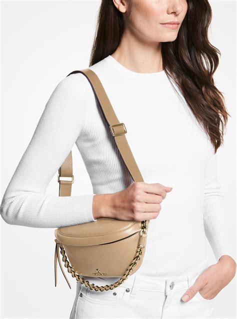 michael kors leather sling.